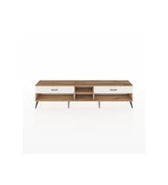 Arges TV Ünitesi Tek Raflı 2 Çekmeceli  220x30x51 Çam-Çam/Aytaşı