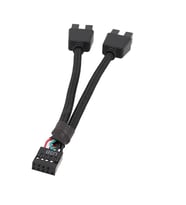 ANAKART USB ÇOKLAYICI 2.0 9 PİN BAŞLIK HUB SPLİTTER ADAPTÖRÜ DÖNÜŞTÜRÜCÜ