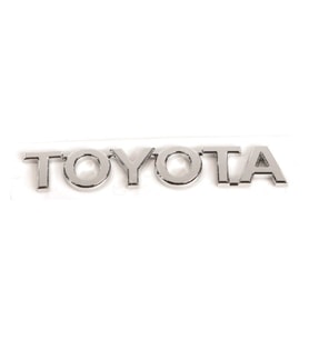 Toyota Markasına Uygun Yaris Arka Yaris Yazısı 2010-2014