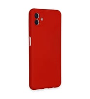 Galaxy A04e Kılıf Nano İçi Kadife  - Kırmızı