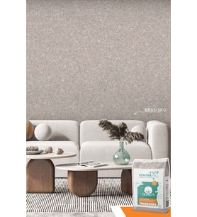 Ventrawall Kahverengi Duvar Kağıdı - İpek Sıva - BR03 - 5 Kg