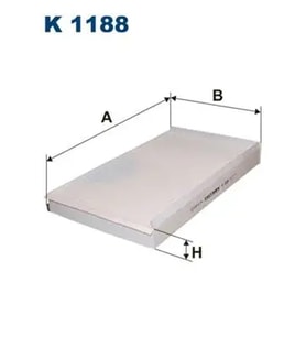 FILTRON K1188 Polen Filtresi A6398350247