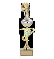 ODAK KUPA - Figürlü Kupalar - Briç Figürlü Kupalar FG-065 C - 43 cm