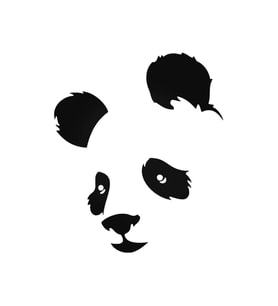 Panda Tasarım Oto Sticker 20 Cm