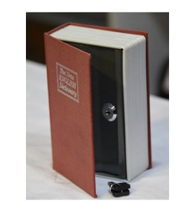 3d Kitap Şeklinde Gizli Kasa Kumbara