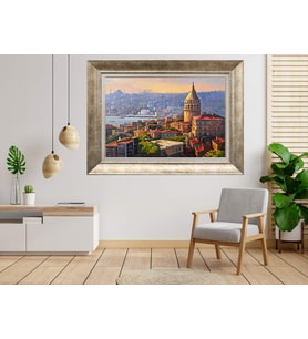 Gümüş Çerçeveli Tablo nb505