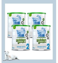 Golden Goat Keçi Devam Sütü 2 Numara 400 gr 4'lü Paket