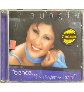 (Müzik CD'sidir Plak Değildir) CD Burçin Bence Türkü Söylemek Lazım CD