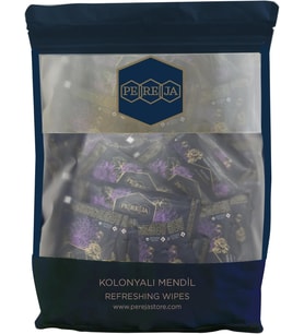 Lexroo Kolonyalı Mendil 5x10 Doypack Elegance x 50