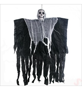 İskelet Hayalet Halloween Dekor SüSü, 80cm x 60cm (Karışık)