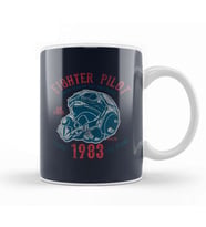 Fighter Pilot Kupa Bardak Porselen
