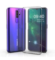 Oppo A5 2020 Uyumlu Kılıf Zore Süper Silikon Kapak (Renksiz)