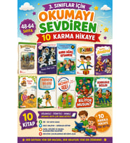 3. Sınıf Okumayı Sevdiren 48-64 Sayfalık 10 lu Karma Hikaye Seti