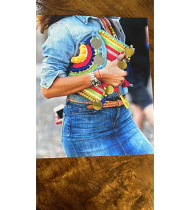 TAŞ BONCUK PUL PAYET İŞLEME KIZ ARMA DİKİŞ APLİKE 23X19 CM