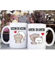 Çiftlere Özel Kupa - Kocamda Kocam Karımda Karım Çift Kupası