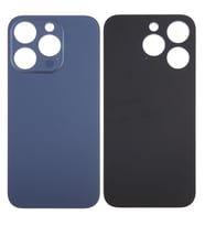 App. Iph. 15 Pro Uyumlu Arka Pil Kapağı LOGOLU - LENS HARİÇ.