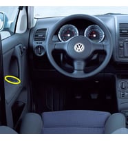 VW Polo HB 2000-2002 Sol Ön Kapı Cam Açma Düğmesi 6X0959855B