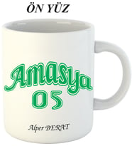 Kişiye Özel Hediyelik Amasya 05 Kupa Bardak