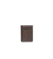 Guard Texas Baskı Kahverengi Deri Kartlık - GRD2403XW22158 (Renksiz)