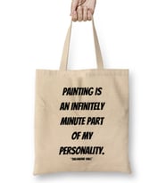 Salvador Dali Quotes Gift- Vintage Retro Rainbow Style Bez Çanta Uzun Saplı