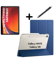 Samsung Galaxy Tab S10 Lite FE/S10/S9 FE/S9 Kılıf SET PU Deri Smart Tablet Kilif
