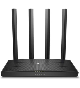 Tp-Link Archer C6, Ac1200 Mbps Kablosuz Mu-Mimo Wi-Fi Router, 4 Gigabit Lan Bağlantı Noktası, Beamfo (Çok Renkli)