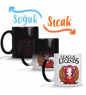 League Of Legends Morgana Sihirli Kupa Bardak Porselen