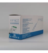AYSET 2cc/ml 21Gx11/2 YEŞİL 3 PRÇ ENJEKTÖR 300 ADET