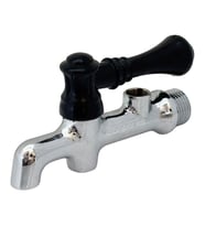 Semaver İle Uyumlu Musluk Göstergeli, Dıştan Dişli, Demir, Kazan ve Kahveci Musluğu 10X6cm