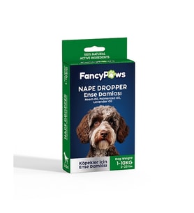 Fancy Paws Köpek Ense Damlası 20-40 Kg  Bitkisel Koku Giderici & Tüy Parlatıcı