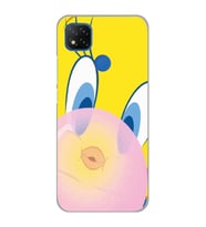 Xiaomi Redmi 9C / 10A Uyumlu Tweety Tasarımlı Şeffaf Telefon Kılıfı