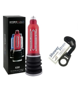HYDROMAX X30 SULU PENİS VAKUM POMPASI KIRMIZI