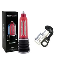 HYDROMAX X30 SULU PENİS VAKUM POMPASI KIRMIZI