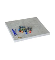 Sahildeki Çocuk Sayılarla Boyama Seti  40x 50 cm (Tuvale Gerili)