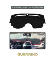 FIAT Linea Urban 2015-2021 Modellerine Uygun  yeniTORPİDO KORUMA HALISI GRİ KENAR