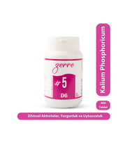 Zerre Doku Tuzu Schüssler Mineral #5 400 Tablet (Krem)