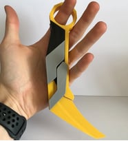 Valorant Asil Karambit Figürü (Katlanabilir)