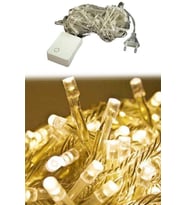 100 Ledli Fişli Led, Dekor Lambası 10m Günışığı Yılbaşı Ağacı Işığı Prt100ledışık