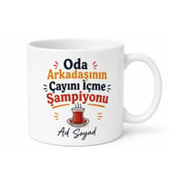 Yurtta Oda Arkadaşının Çayını İçenlere Bedavacı Esprili Kupa Bardak Hediye