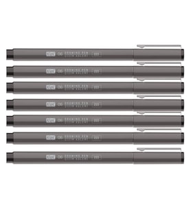 Kraf Drawing Pen Çizim Kalemi 7'li Set 