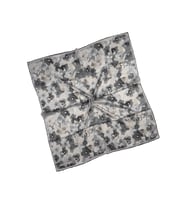 Mısırlı Eşarpları Silky Cocoon Trend Polyester Twill Sport Eşarp (Siyah)