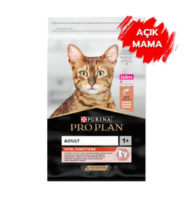 Pro Plan Vital Functions Adult Somonlu 3 kg Yetişkin Kedi Maması - Açık Paket