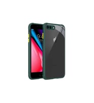 Apple iPhone 7 Plus Uyumlu Kılıf Zore Kaff Kapak (Koyu Yeşil)
