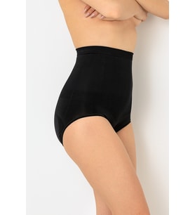 Doremi Seamless Yüksek Bel Slip (Siyah)
