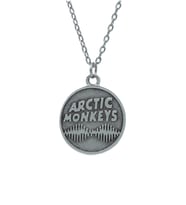 Arctic Monkeys  Zincir Kolye - Gümüş Kaplama - Erkek Kadın Kolye - Kod:1066
