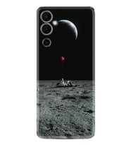 Tecno Pova Neo 2 Kılıf Silikon Desen Özel Seri Astronoot Red Baloon 1608