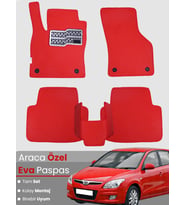 HYUNDAİ i30 (2007-2011) Uyumlu EVA Paspas Tam Set–Araca Özel,Kolay Montaj,Su Geçirmez