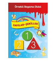 Örnekli Boyama - Sayılar - Şekiller