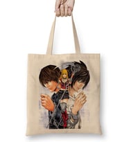 Death Note Anime L Yagami Light Apple Ryuk Bez Çanta Uzun Saplı