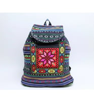 Kilim Desenli Sırt Çantası